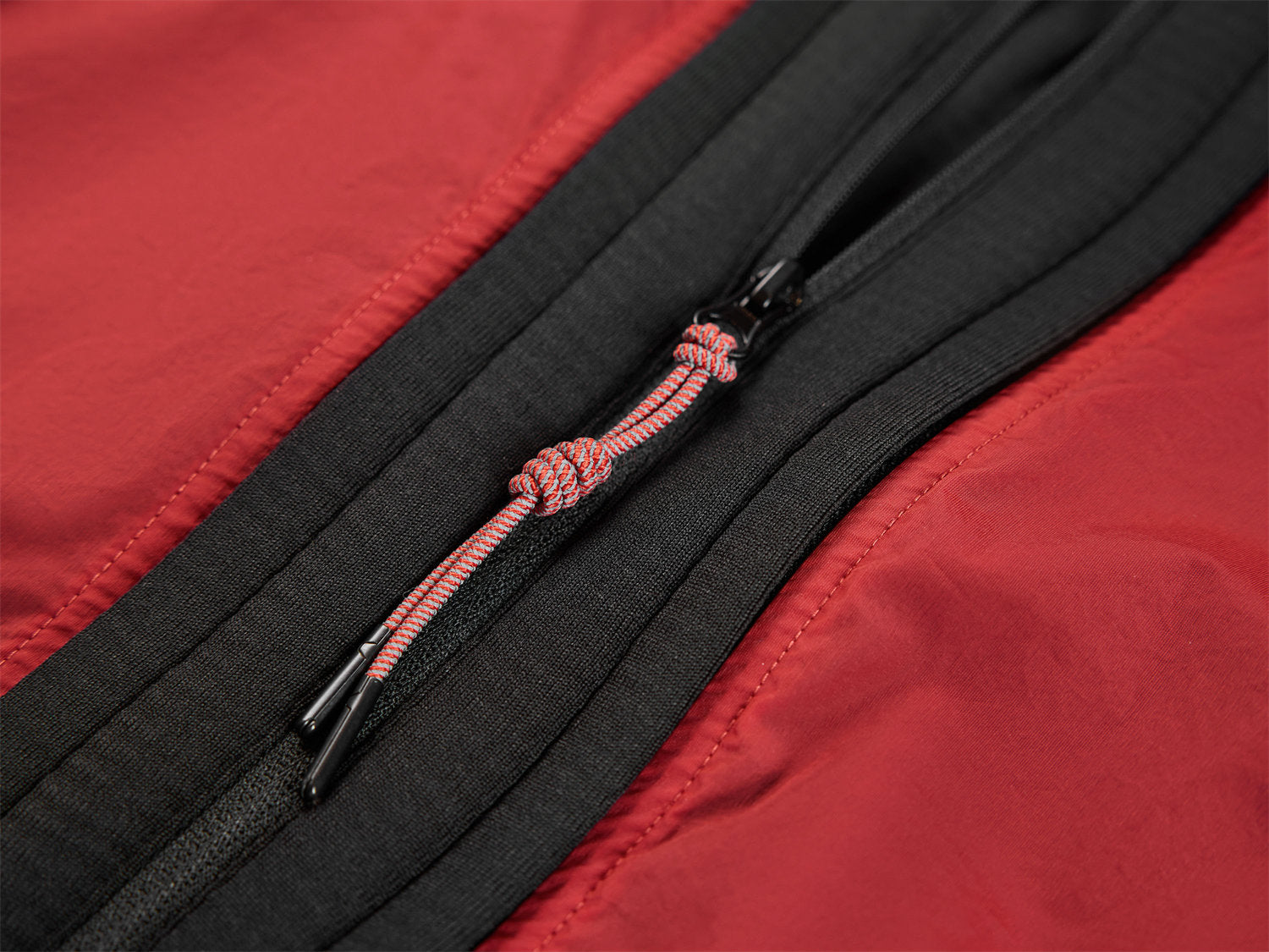 Hooded Sports Jacket | Red