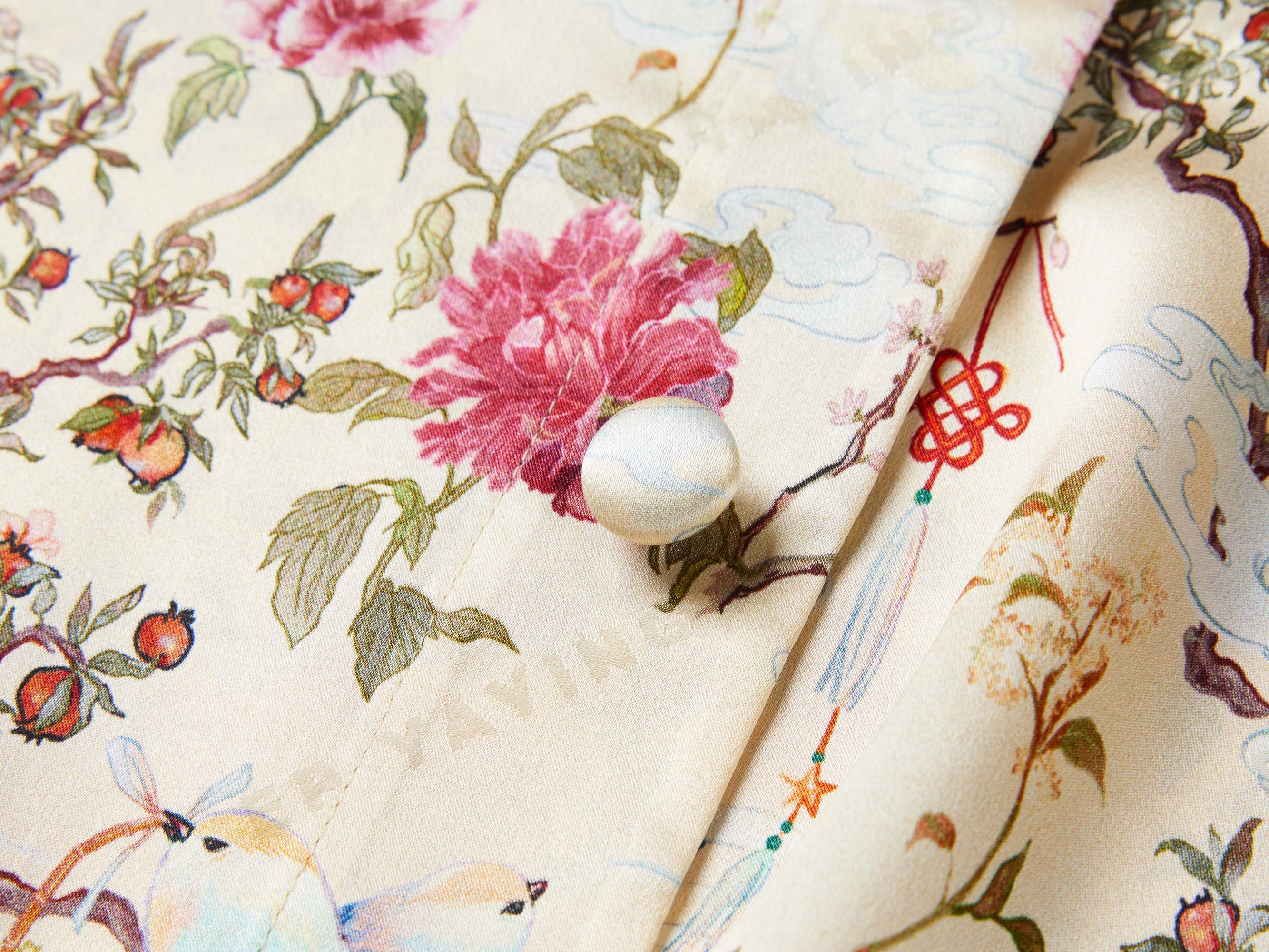 Floral Dress | Beige