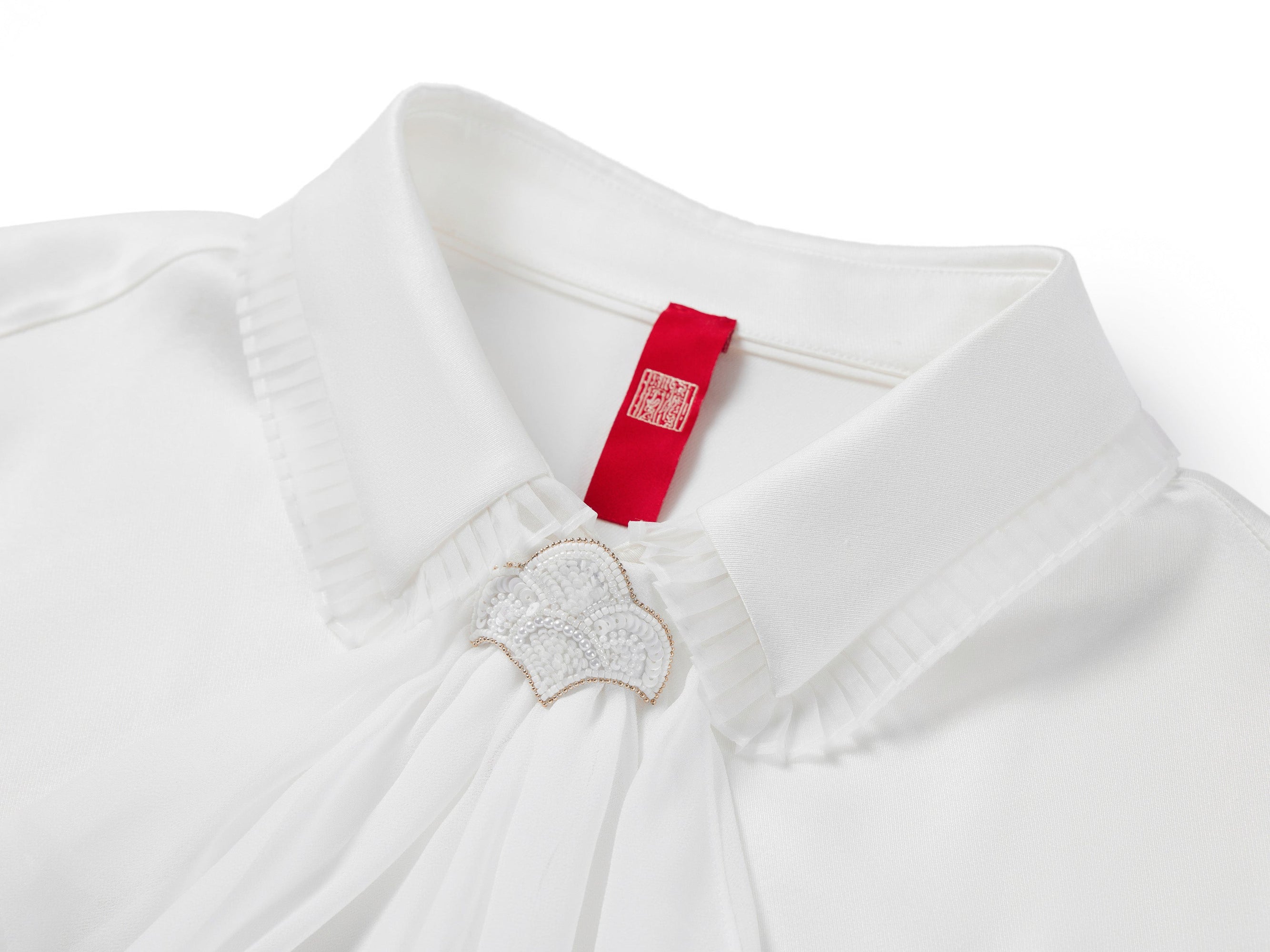 Mulberry Silk Shirt | White