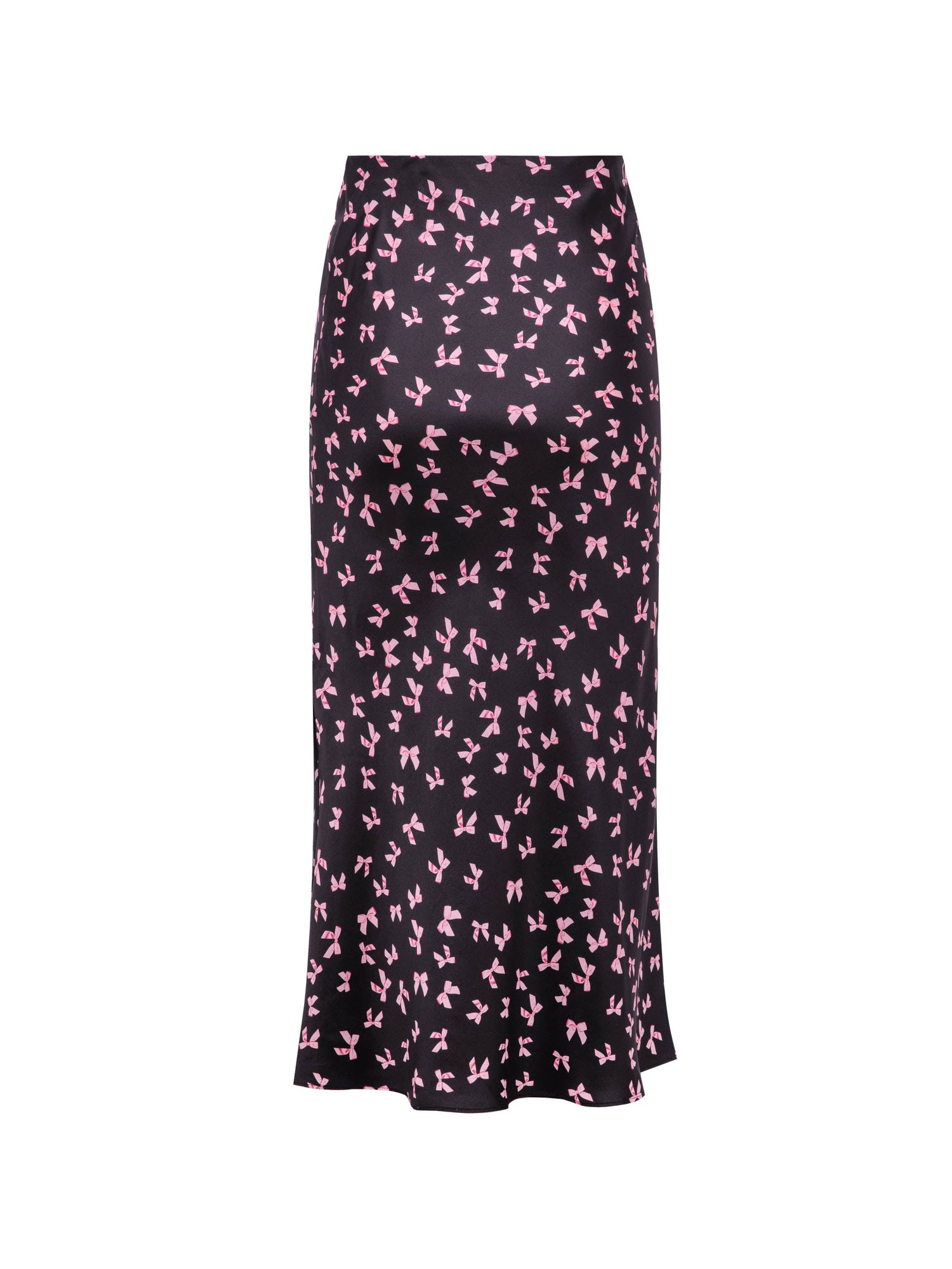Pattern Midi Skirt | Black