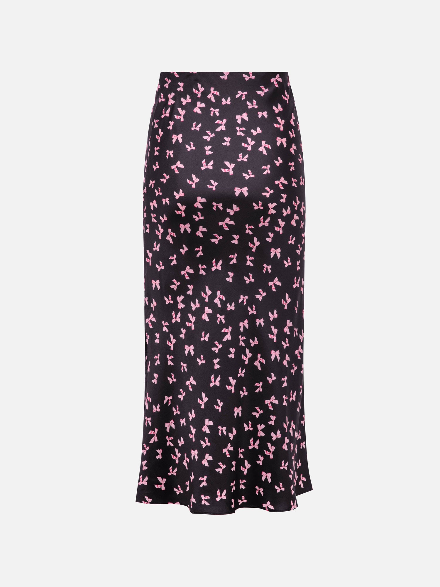 Pattern Midi Skirt | Black