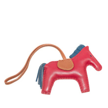 Hermès | Pre-Owned Milo Lambskin Grigri Rodeo Bag Charm PM | RedMulti