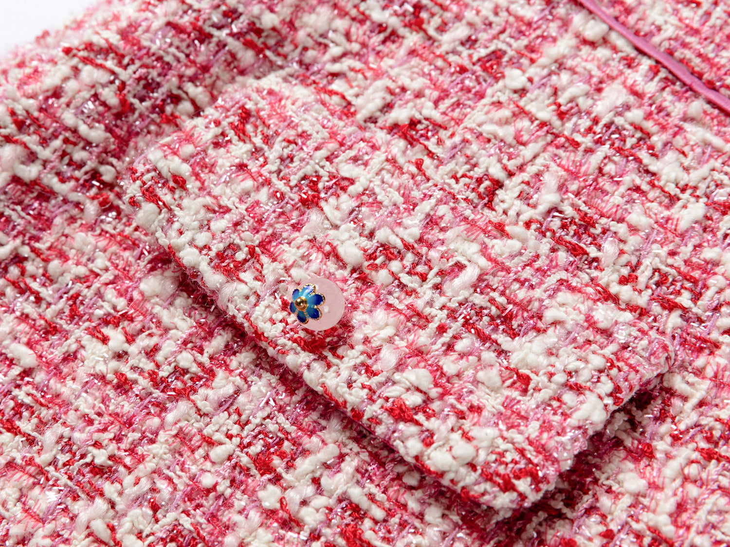 Parisian-style Skirt | Rose Red