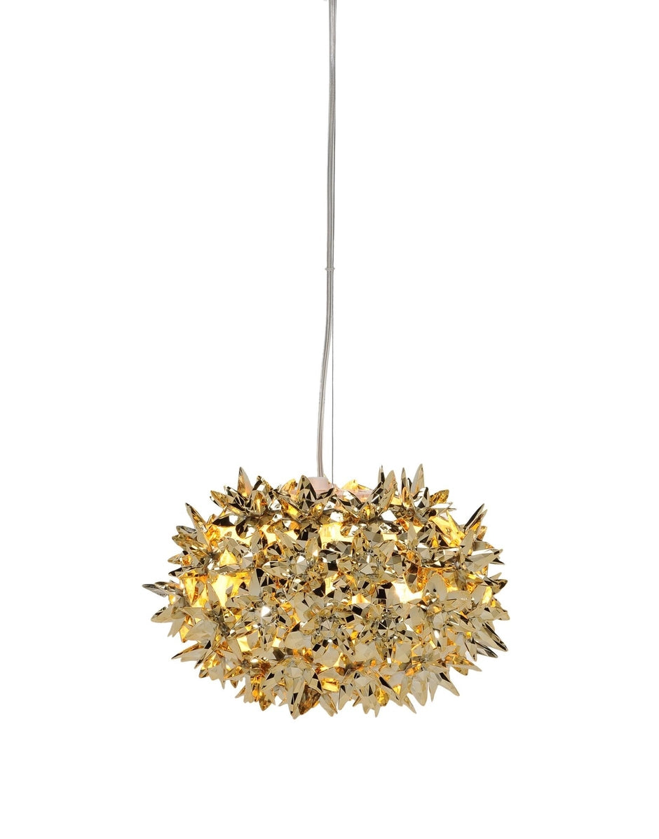 Bloom Round Metal Hanging Lamp - Small | Single | Gold