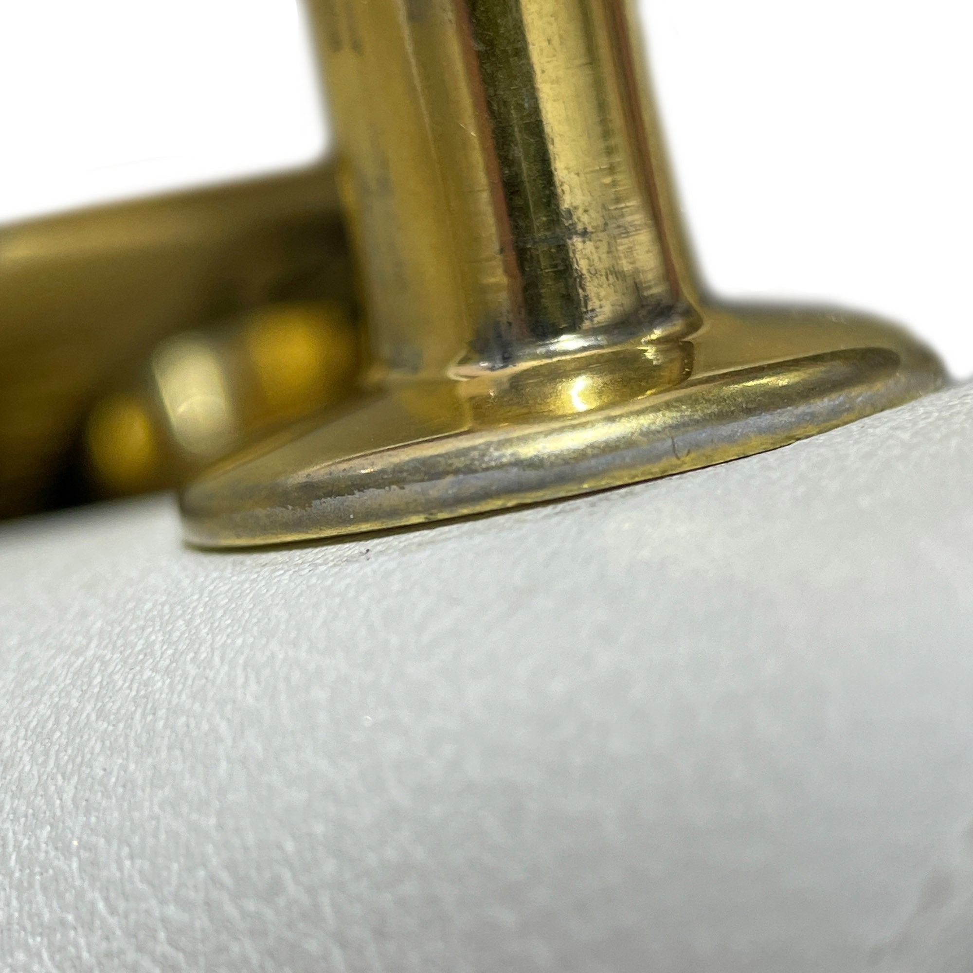 Chanel | Pre-Owned Quilted Calfskin CC Lock Chain Shopping Tote | White/Ivory