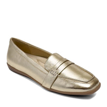 Kody Casual Loafer | Gold Faux Nappa
