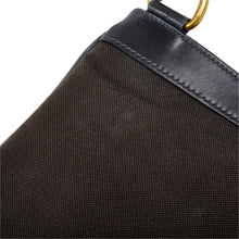 Prada | Pre-Owned Canapa Logo Crossbody | Brown