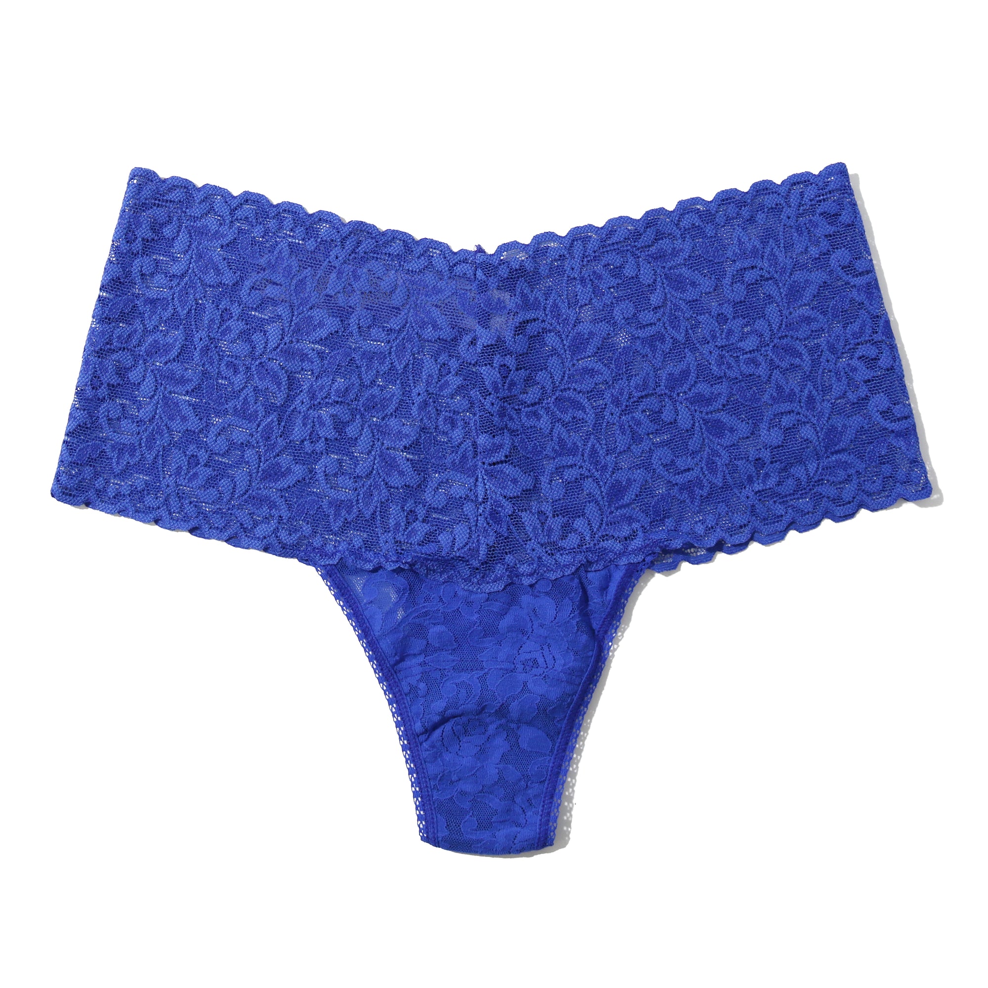 Retro Thong | Blue Solace