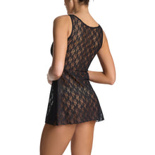 Kristi Square Neck Chemise | Black