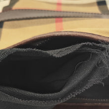 Burberry | Pre-Owned House Check Crossbody Bag | Brown