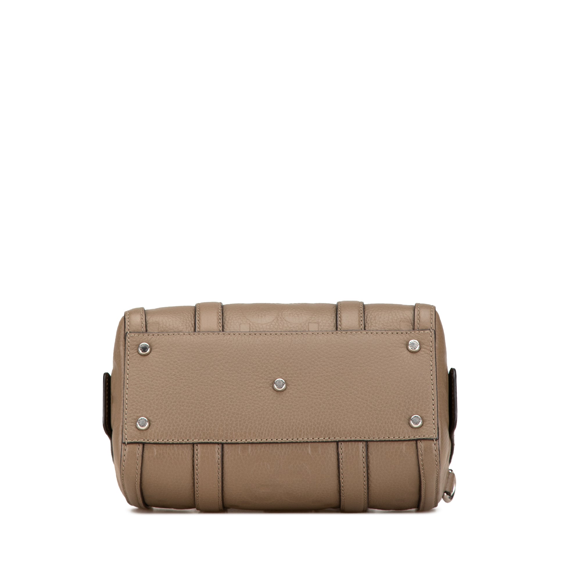 Gucci | Pre-Owned Mini Leather Jumbo GG Duffle Bag | Brown