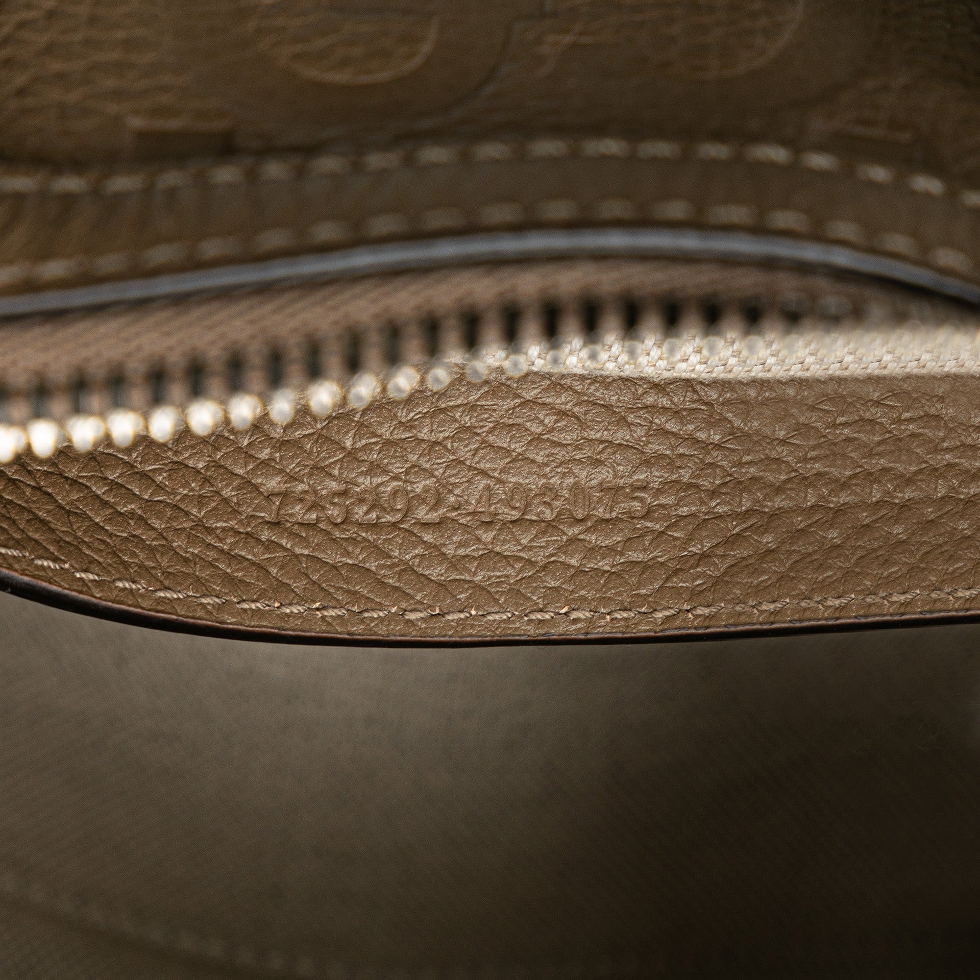 Gucci | Pre-Owned Mini Leather Jumbo GG Duffle Bag | Brown