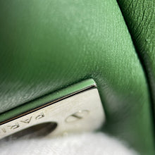 Chanel | Pre-Owned Jumbo Classic Patent Double Flap | Green/Olive Green