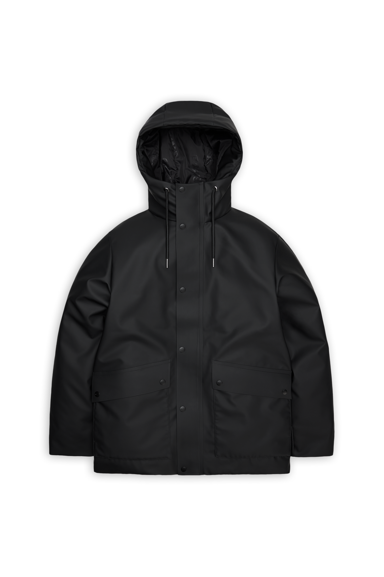 RAINS Nome Parka Black Jacket
