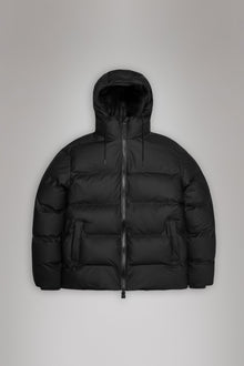 Rains Alta Puffer Jacket Black Jacket
