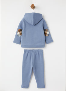 Two-Piece Fleece Set | Avio Chiaro/Aviatore