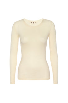 AMO Denim | Swoon Long Sleeve in Bone