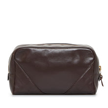 Chanel | Pre-Owned Leather Pouch | Brown