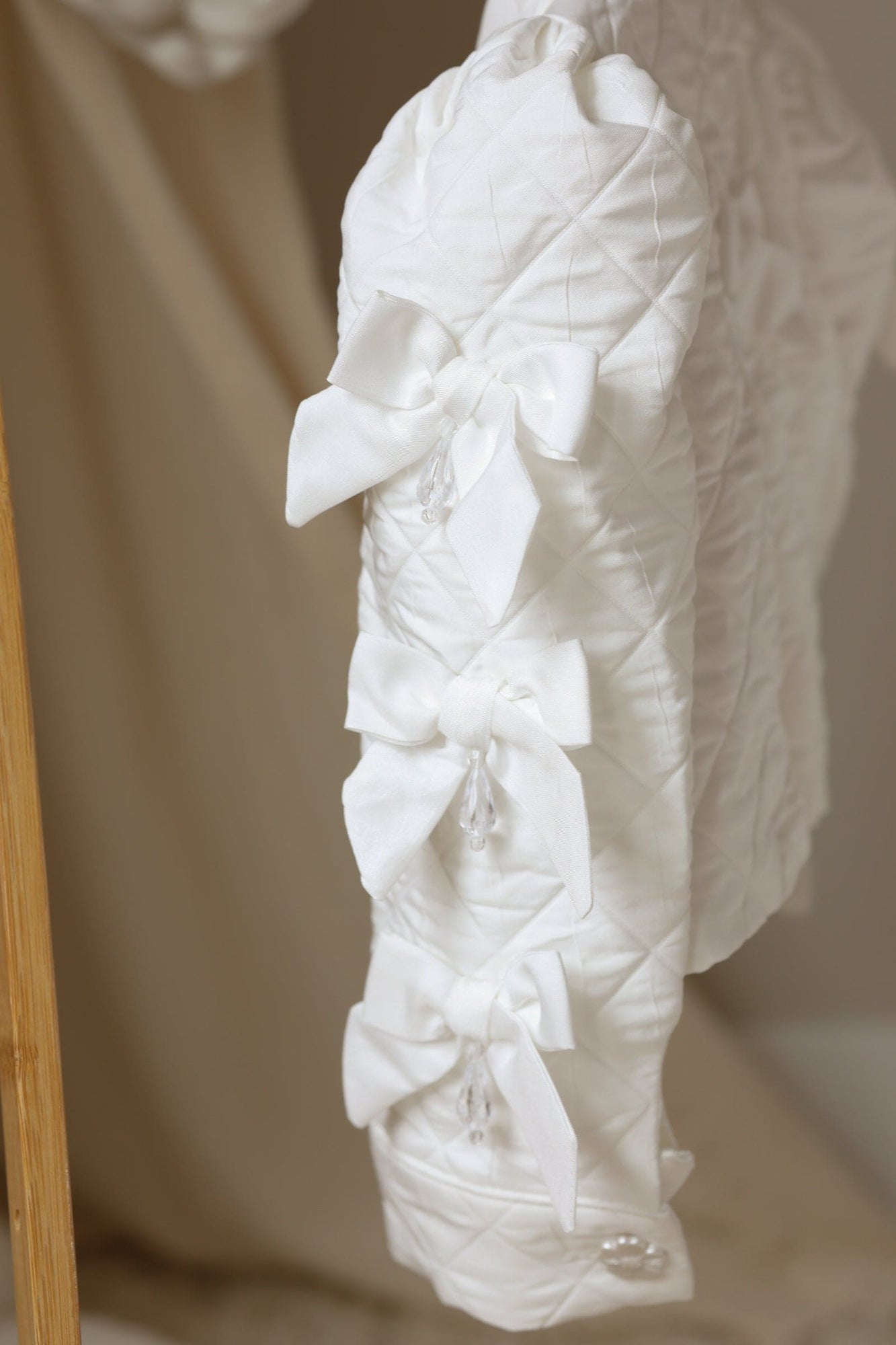 Girl | Poppy Quilted Jacket | White