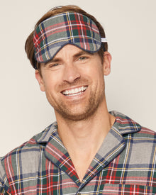 Adult's Brushed Cotton Sleep Mask in Westminster Tartan in Westminster Tartan#Color_Westminster Tartan