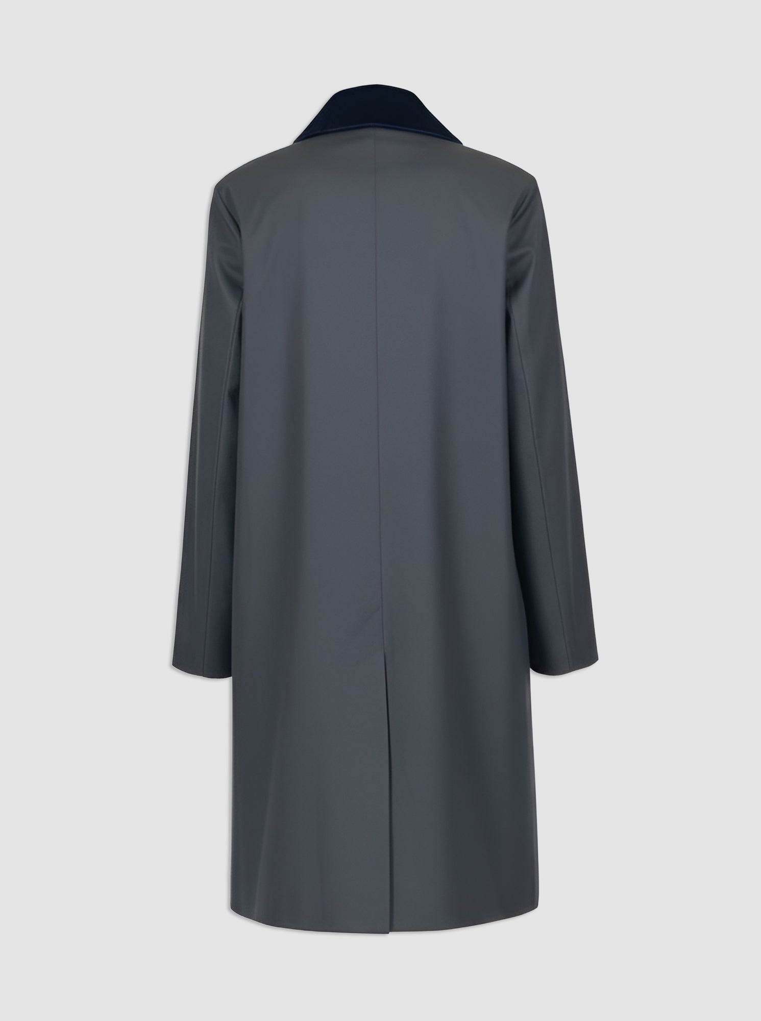 Alaine Canvas Coat | Navy