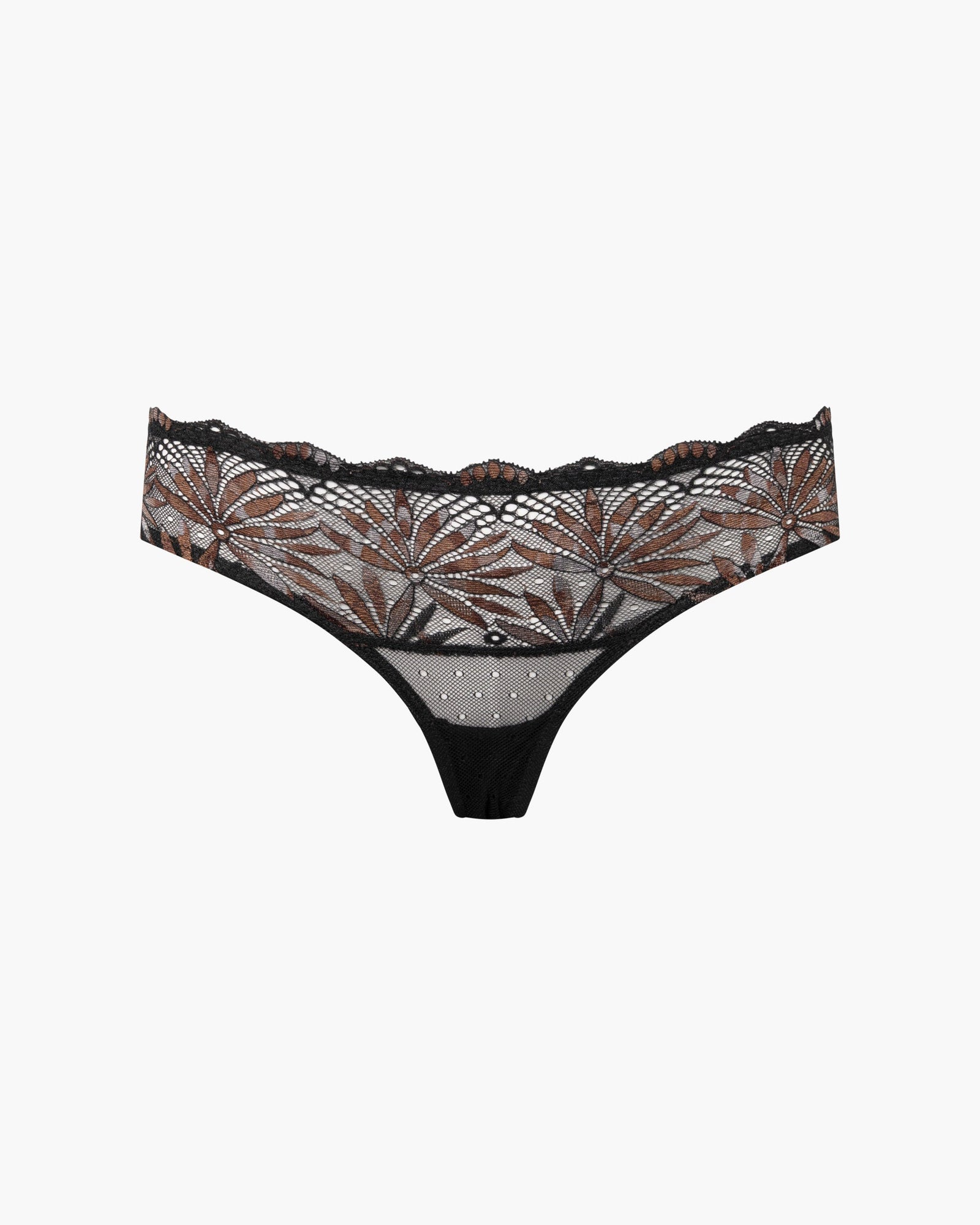 Black Boyshort - Amalia Cheeky Brief