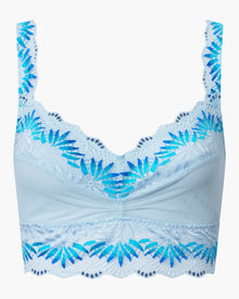 Blue Bralette - Amalia Curvy Bralette