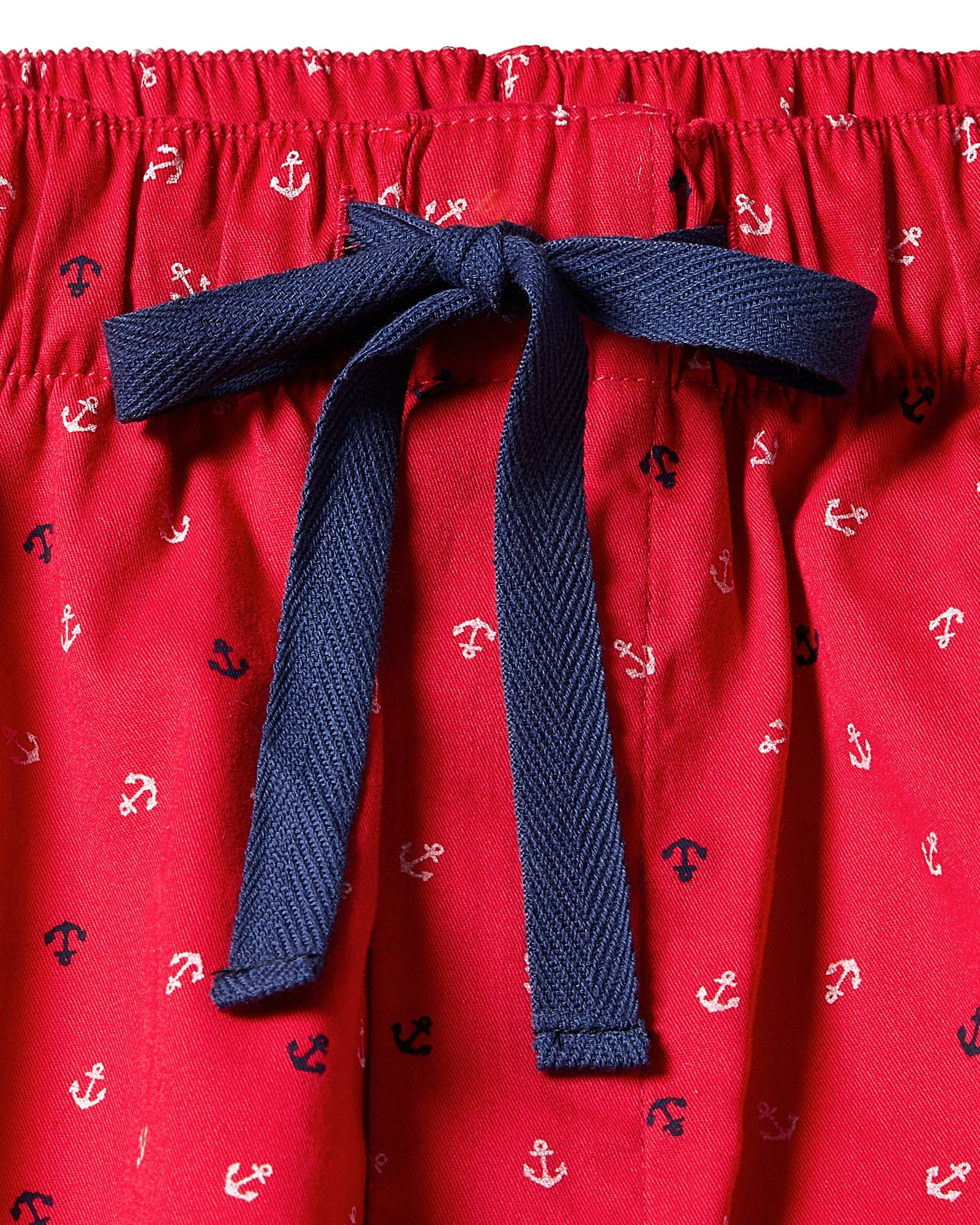 Men's Twill Pajama Pant in Coastal Charms in Anchors Away#Color_Anchors Away