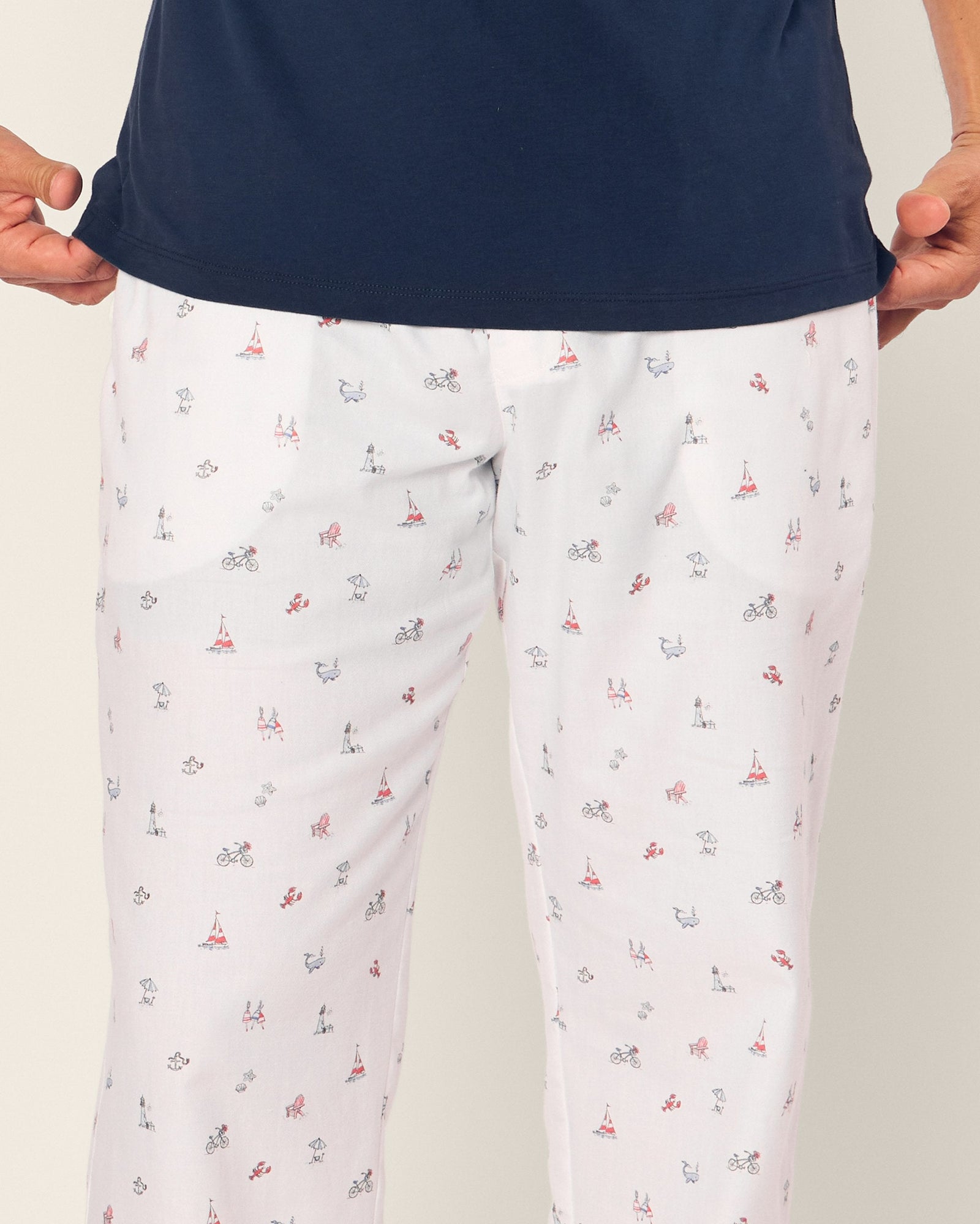 Men's Twill Pajama Pant in Coastal Charms in Coastal Charms#Color_Coastal Charms
