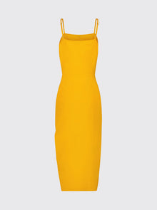 Angie Camisole Poplin Dress | Orange