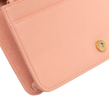 Chanel | Pre-Owned Quilted Caviar Boy Wallet on Chain | Pink/Salmon