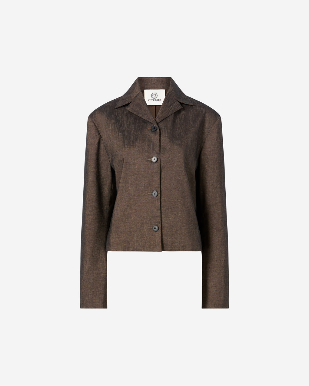 Womens | The Barrett Jacket in Striated Cotton | Oak