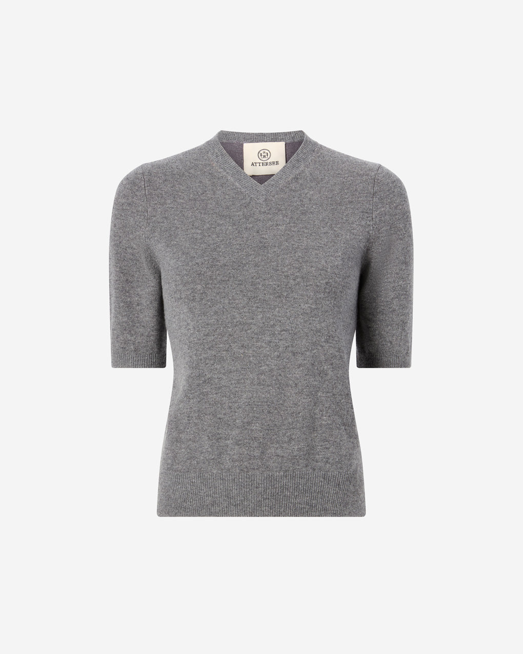 Womens | The Dez Sweater in Wool and Cashmere | Heather Grey