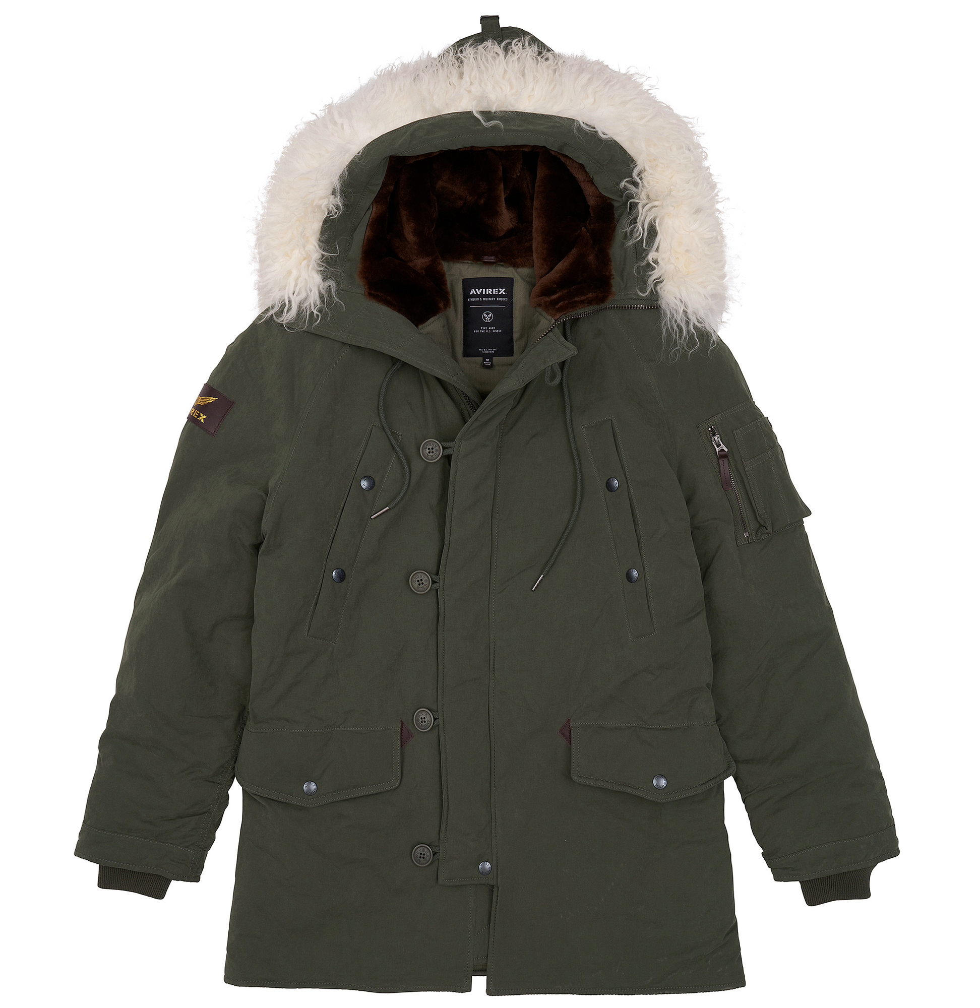 N-3B Snorkel Jacket | Flight Green