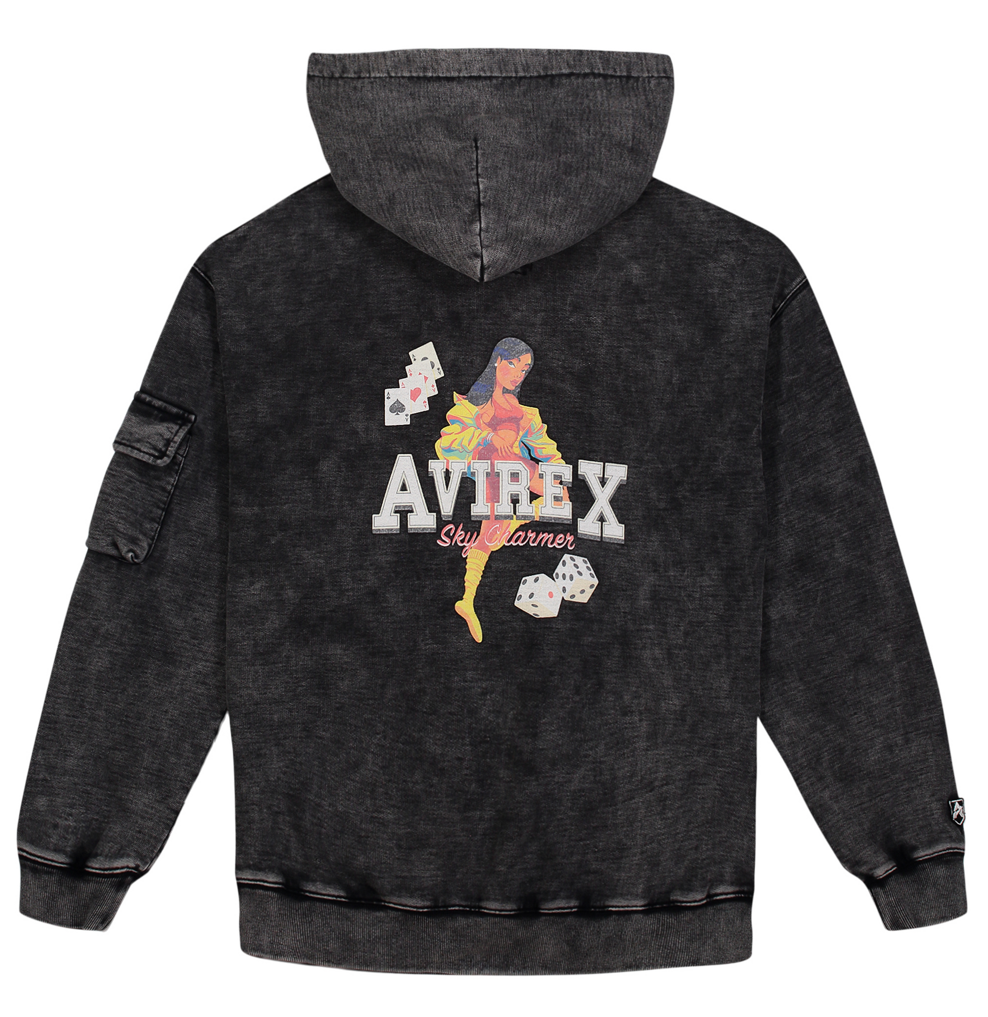 Sky Charmer Hoodie | Black