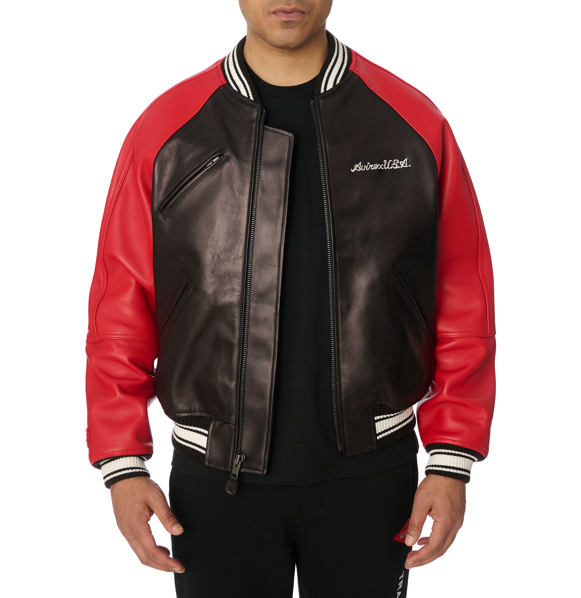 Track & Field Varsity Jacket | Black