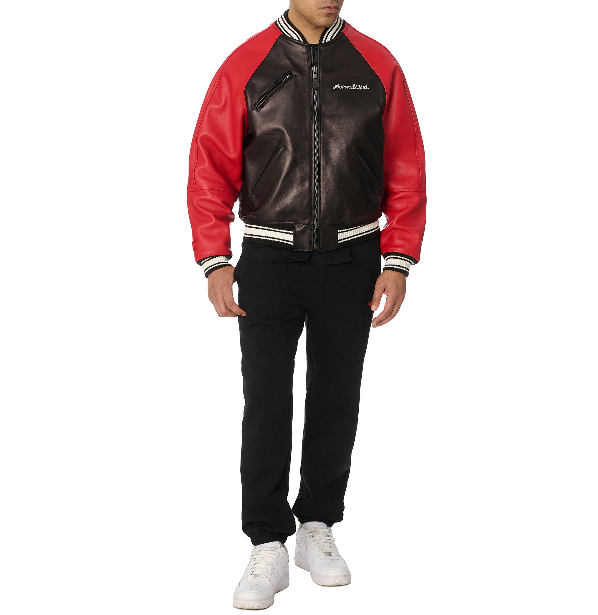 Track & Field Varsity Jacket | Black