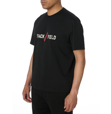 Track & Field Tee | Black