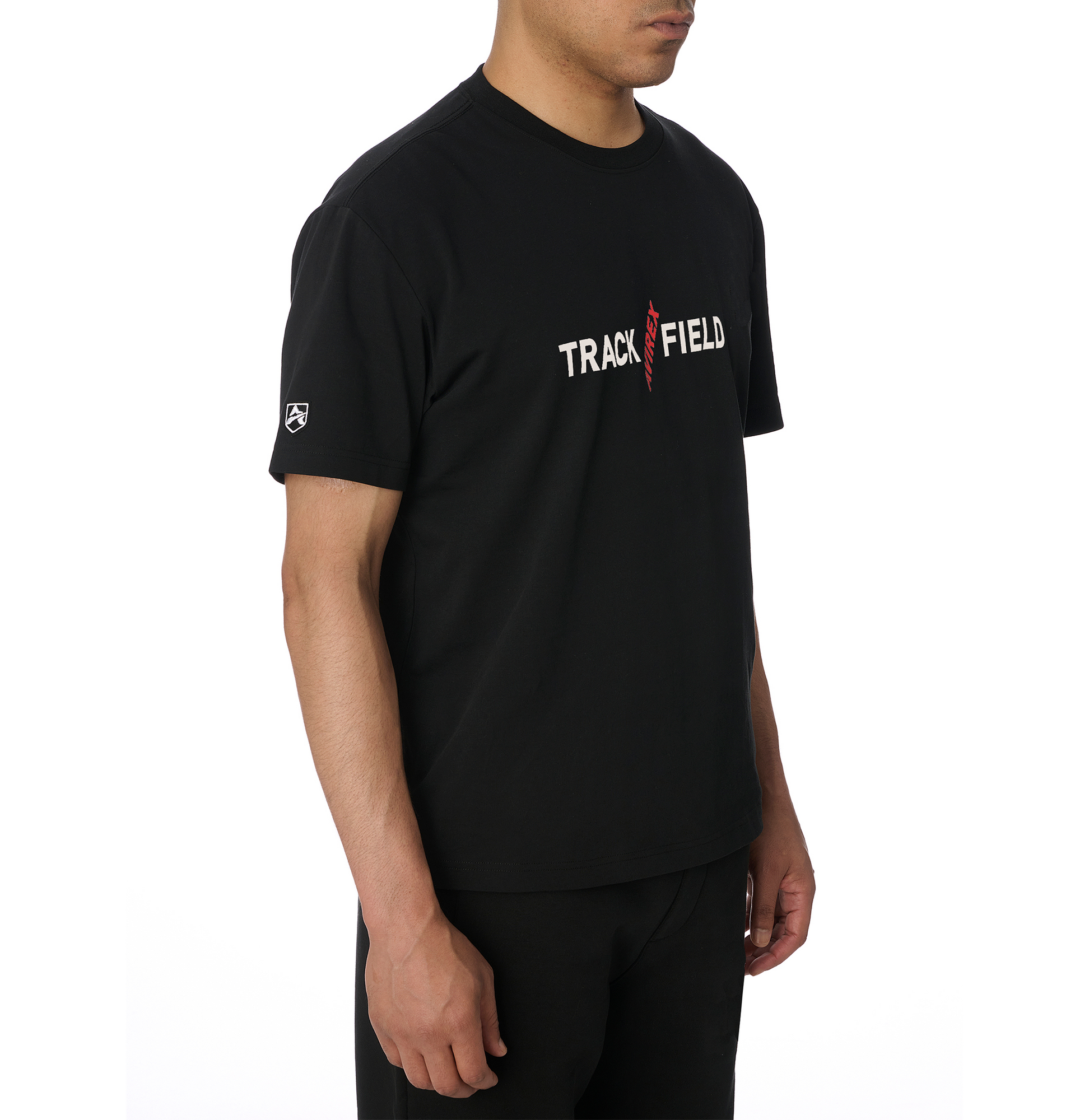 Track & Field Tee | Black