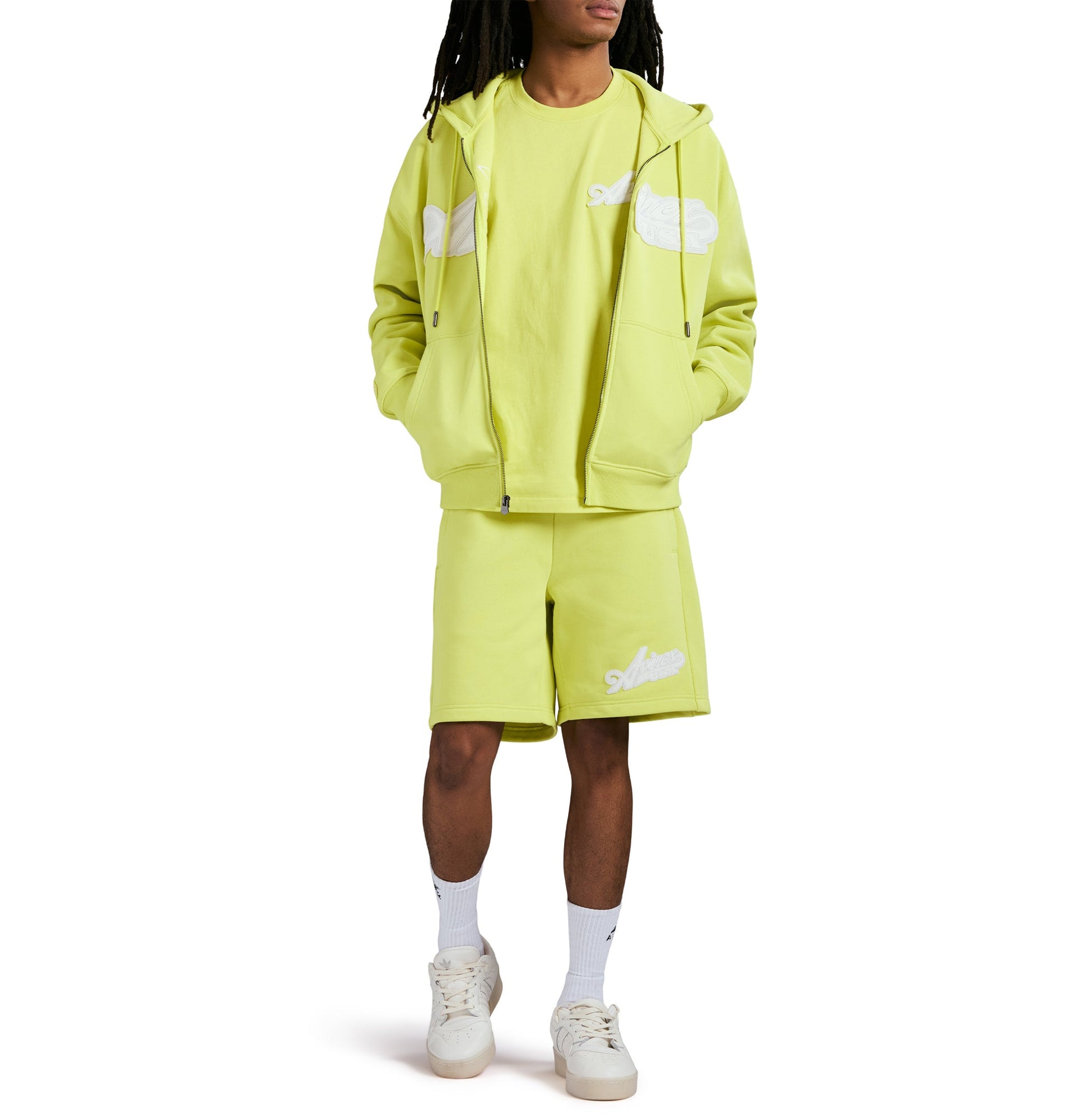Script Hoodie | Limeade