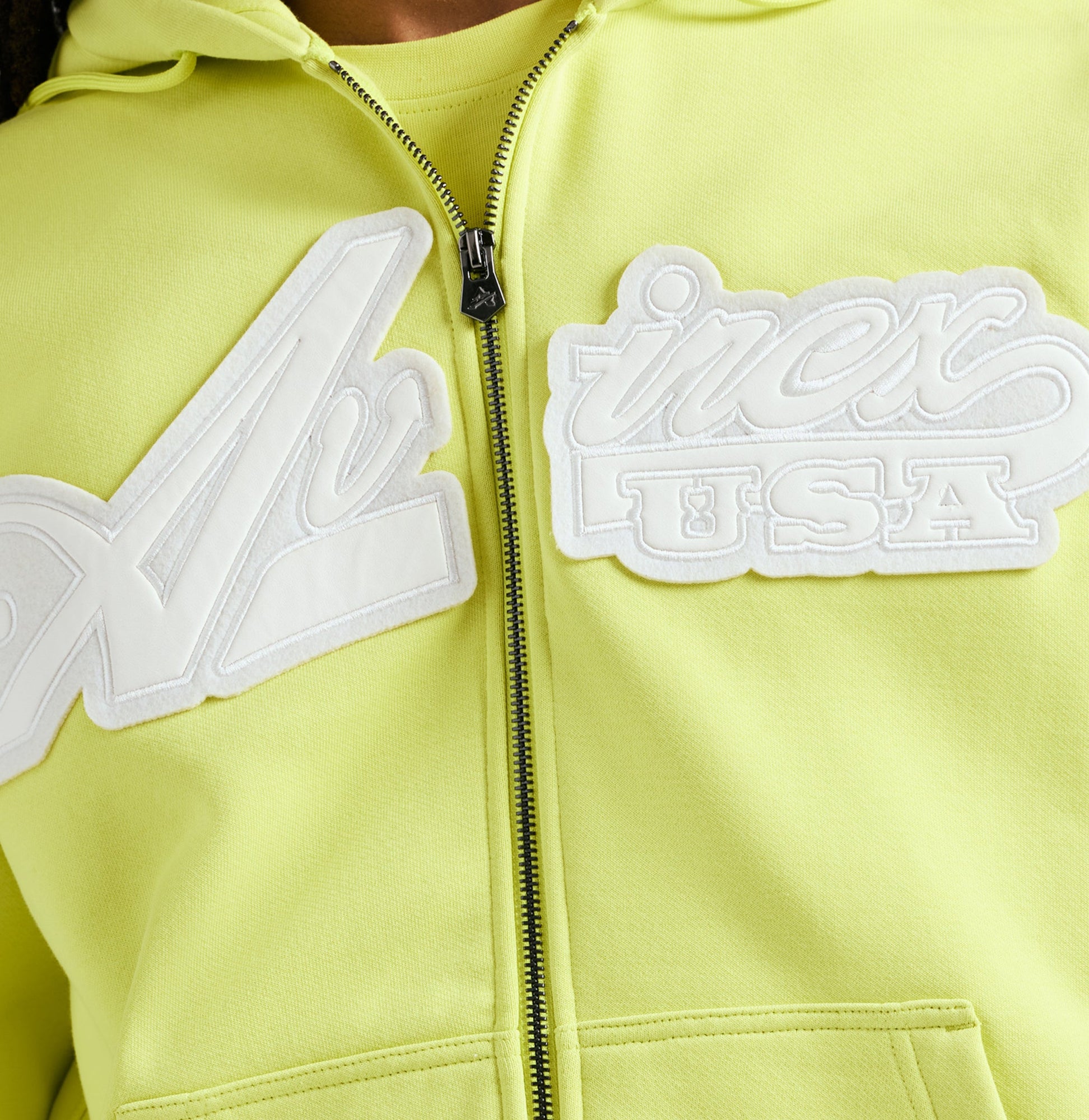 Script Hoodie | Limeade