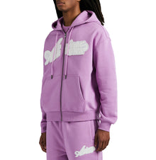 Script Hoodie | Violet