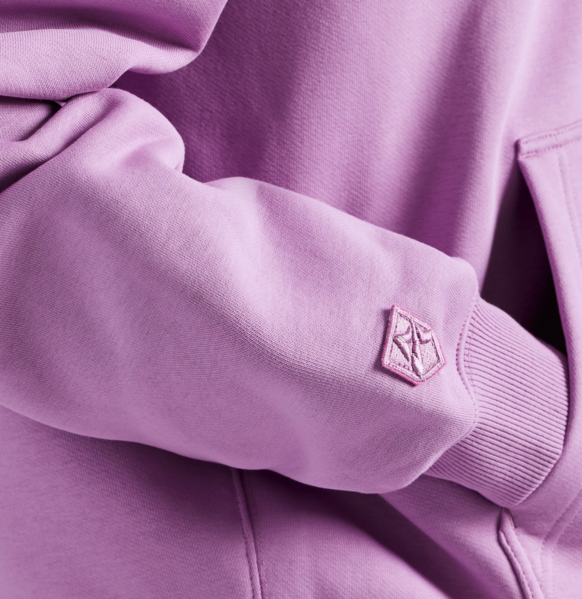Script Hoodie | Violet