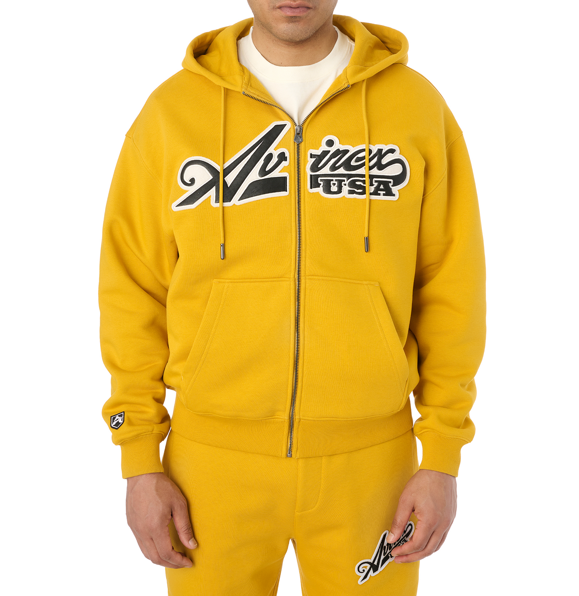 Script Hoodie | Mustard