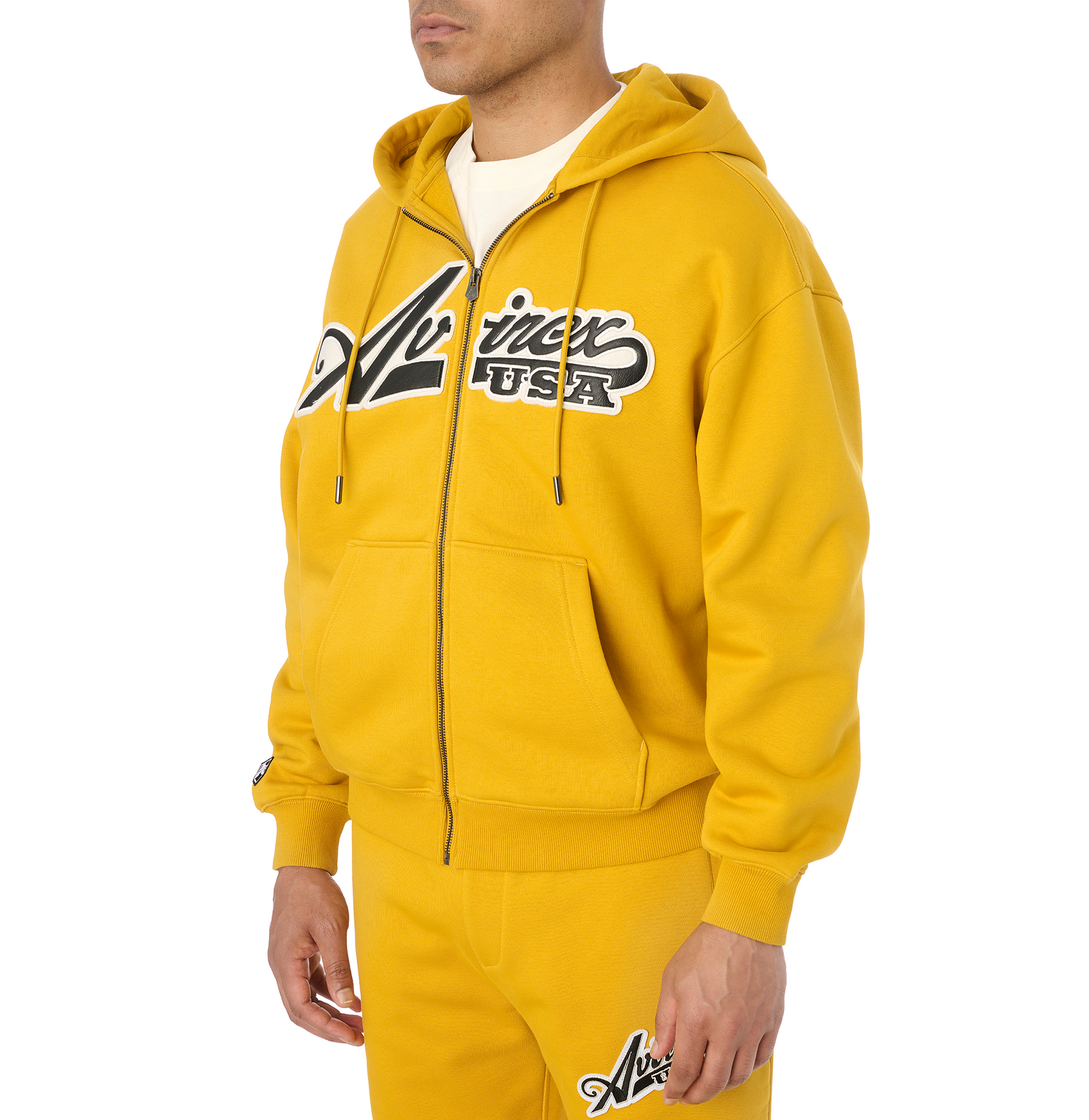 Script Hoodie | Mustard