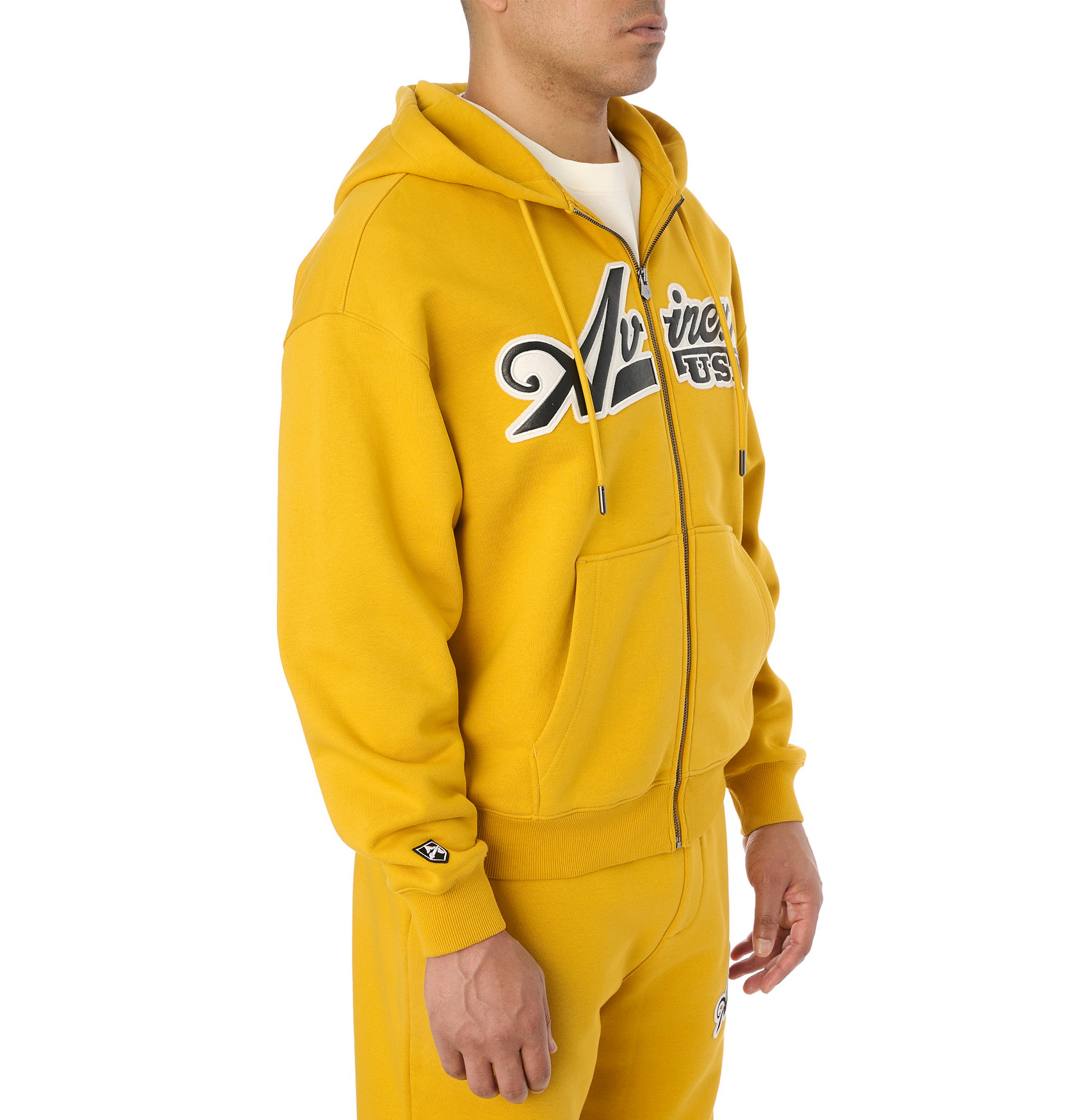 Script Hoodie | Mustard