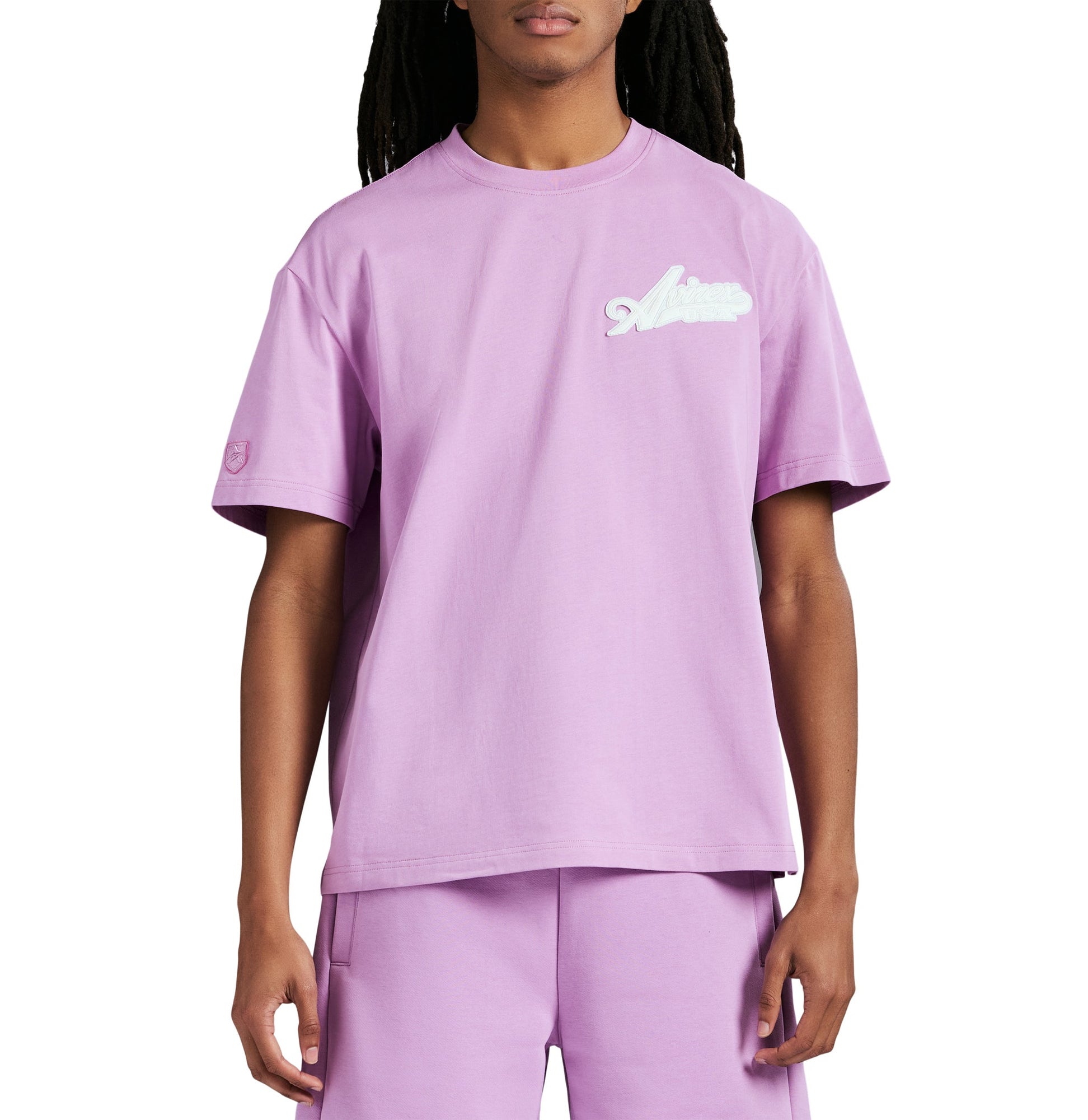 Script Tee | Violet