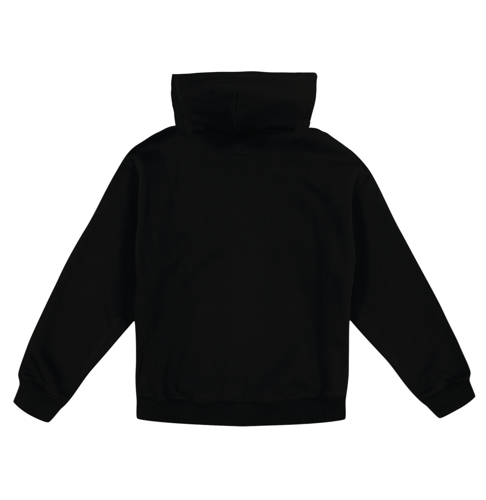 Racer Full Zip Hoodie | Black