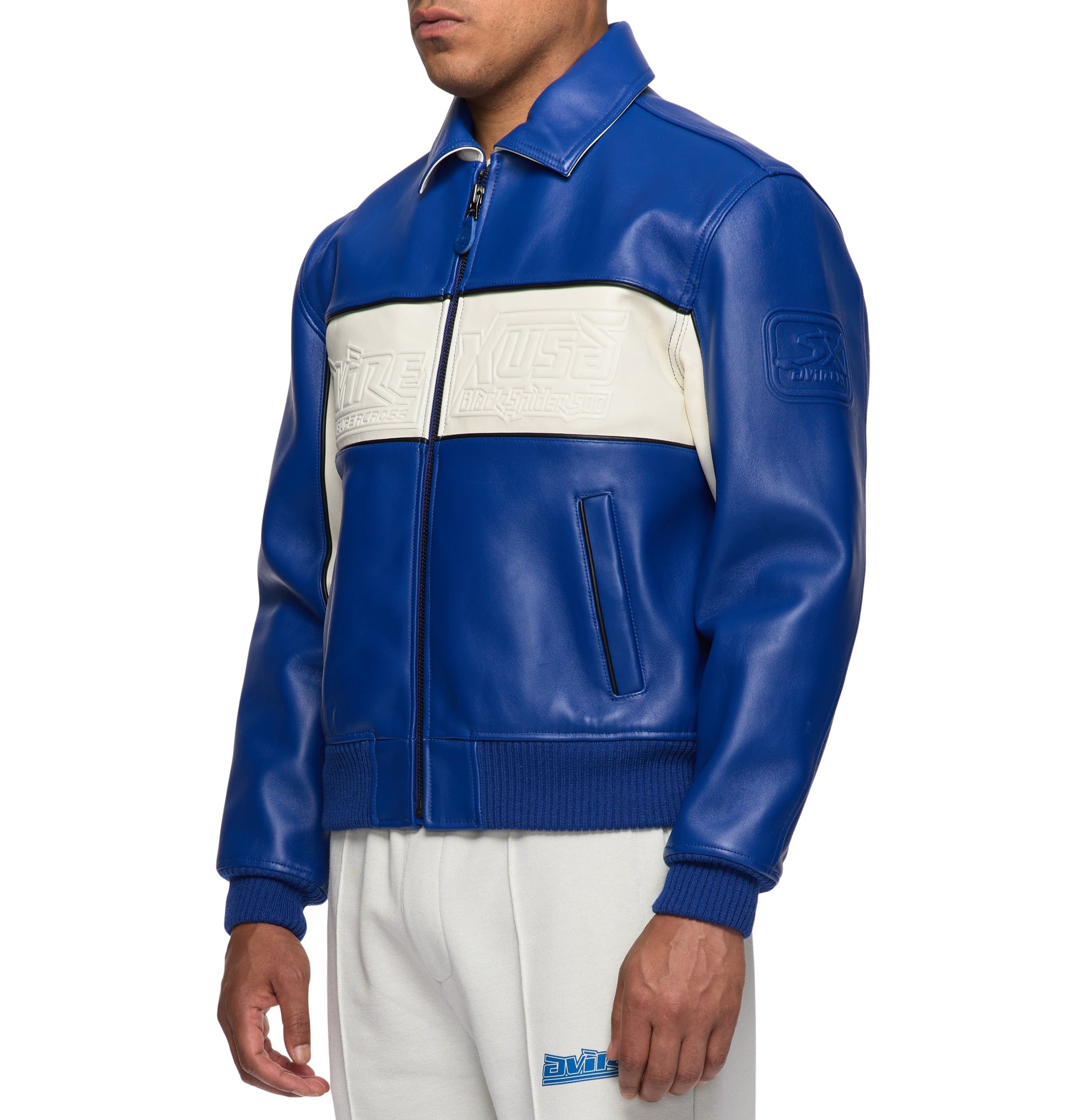 Super Spider Racer Jacket | Mazarine Blue