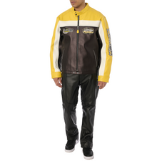 Lone Wolf Racer Jacket | Gold